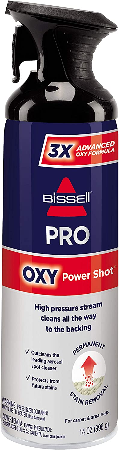 BISSELL Professional Power Shot Oxy Carpet Spot and Stain Remover, 14 ounces, 95C9