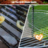 Grill Brush and Scraper Bristle Free, Grill Cleaner -Extra Strong Grill Cleaning Brush,18" Stainless Steel Barbecue Triple Scrubber BBQ Brush for Gas/Charcoal Grilling Grates -Scrubbing Sponges