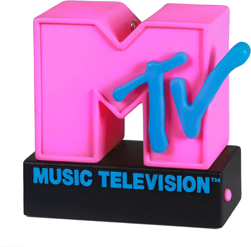 Hallmark Keepsake Christmas Ornament 2021, MTV Music Television I Want My MTV!, Light and Sound