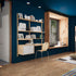Microblend Interior Paint and Primer - Blue/Azuresque, Gloss Sheen, Quart, Premium Quality, High Hide, Low VOC, Washable, Microblend Cabo Collection