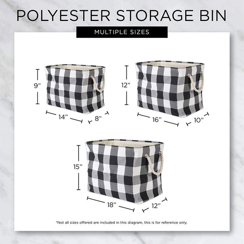 Bone Dry Pet Storage Collection Paw and Bone Print, Small Rectangle, Gray