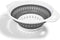Collapsible Colander, BPA Free Silicone Food Strainer with Plastic Handles, Vegetable and Fruit Can Foldable Colander Strainer Dishwasher Safe - Large