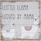 Simply Said, INC Perfect Pallet Petites 8" Wood Sign - Little Llama Loved by Mama