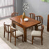 Genina Seat Covers for Dining Room Chair Seat Slipcovers Kitchen Chair Covers (Beige, 4 Pcs)