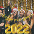 ORDA New Years Eve Party Supplies 2022, 47PCS Happy New Year Decorations Including Gold-Glitter Happy New Year Banner, 2022 Gold Foil Number Balloons, Black and Gold Confetti Balloons, Star Balloons, 4D Balloons