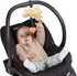 Manhattan Toy Button Bunny Brahm's Lullaby Pull Musical Toy with Baby Chime and Adjustable Fabric Loop for Carriers and Cribs