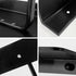 UDENIS Toilet Paper Roll Holder with Phone Shelf Wall Mounted for Bathroom Washroom Hotel Black Sturdy Anti-Rust Aluminum Brushed Finish with Stuff Shelf Tissue Organizer