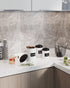 LF Likefair Farmhouse Kitchen Canisters Set of 3,Food Storage Containers for Home Kitchen, Tea, Herbs, Sugar, Salt, Coffee, Flour, Herbs (White & Black)