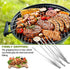 3 Pieces Cooking Tweezer Tong Includes 2 Pieces 12 Inch Extra Long Tweezer Tongs and 11 Inch Stainless Steel Kitchen Food Tong Bread Clip Pastry Clamp Barbecue Kitchen Tong for Cooking Sea food