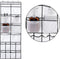 Armindou Extra Large Pockets Hanging Over The Door Shoe Organizer 2 Pack Closet Shoe Organizer With 8 Extra Large Mesh Storage Pockets for Bedroom Door Apartment Storage (White, 64.1X22.8 )