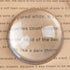 LONGWIN Crystal Dome Magnifier/Paperweight Reading Magnifying Glass-3.9 Inch