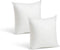 Foamily Throw Pillows Insert Set of 2-12 x 12 Insert for Decorative Pillow Covers - Made in USA - Bed and Couch Pillows