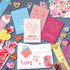 Valentines Day Gifts for Kids Classroom 30 Pack, ALL-IN-ONE Valentines Stationery Set - Valentine Pencils Notepads Rulers Erasers Valentines Cards Treat Bags Party Favors for Kids