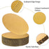 YunKo 12 Inch Gold Cake Boards Round Cake Stand Cardboard Cake Circles, 25 Pack
