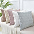 LHKIS Throw Pillow Covers 18x18, Beige Decorative Boho Pillow Case Cushion Cover with Velvet Luxury Soft Plush Short Wool for Couch Sofa Bedroom Car, Set of 2