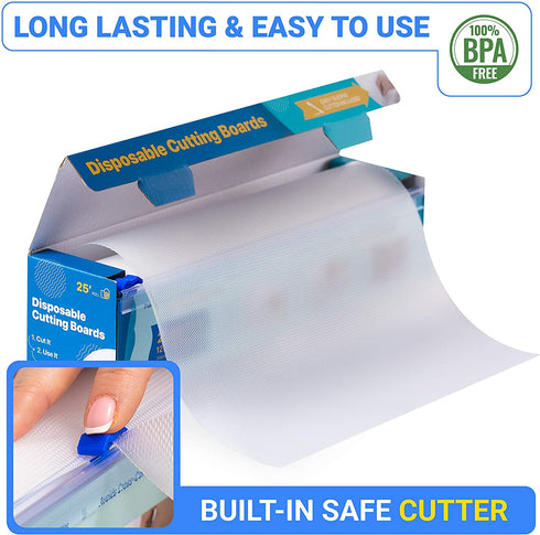 Disposable Plastic Cutting Board for Kitchen & Outdoor Large Flexible Chopping Boards Custom Cutting Mats for BBQ and Camping 25