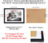 10x14 Picture Frames Black Display 8.5x11 Picture Frame with Mat Document Wooden Photo Frame Diploma and Certificate Frame for Wall Hanging Home Decoration-10x14 Black