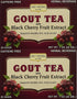 Only Natural Gout Tea Black Cherry Fruit Extract Bags, 20 Count (One Color, Pack of 2)