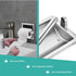 Top Taste Brushed Nickel Recessed Toilet Paper Holder Wall Toilet Paper Holder?Modern Style Recessed Tissue Roll Dispenser for Bathroom- Recessed Toilet Tissue Holder Includes Rear Mounting Brack