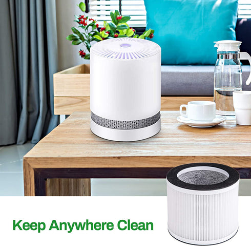 Future Way Replacement Filter Compatible with Air Purifier GL2109, for Home Room Office Desk, 2-Pack