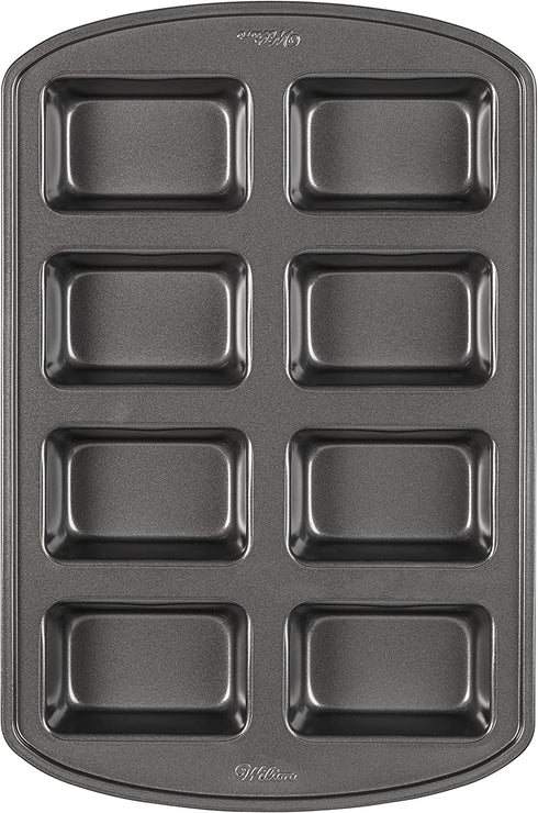 Wilton Perfect Results Non-Stick Mini Loaf Pan, 8-Cavity