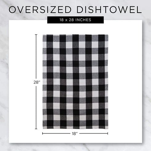 DII Hanukkah Collection Kitchen, Dishtowel Set, 18x28, Hanukkah Blessings, 3 Piece