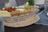 Summer at the Shore Divided Appetizer Serving Platter, Great for Picnics and Barbeques, Outdoor Hosting Party Planning Accessory, One Size, Clear (1567A6-AMZ)