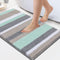 HEBE Non-Slip Bathroom Rugs Mat Soft Microfiber Bath Mats for Bathroom Absorbent Bath Floor Rug Machine Washable ,20"x32"