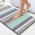 HEBE Non-Slip Bathroom Rugs Mat Soft Microfiber Bath Mats for Bathroom Absorbent Bath Floor Rug Machine Washable ,20"x32"