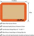 MMmat Quarter Sheet Silicone Baking Mats - Best German Silicone - Set of 2