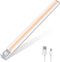 LED Closet Lights, 160-LED Under Cabinet Lighting 39cm Motion Sensor Light Indoor with 3 Colors Stick-On Night Light with Large Battery for Cabinet, Stairs, Kitchen, Hallway(3 Modes, 3600mAh, 300lm)