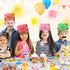 24 Pieces 100 Days Colorful Paper Crowns 6 Colors Adjustable Paper Party Crown with 2 Sheet Crystal Rhinestones Stickers for 100 Days of School Celebration Party Favors, 22.8 x 4.3 inches