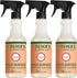 Mrs. Meyer's Multi-Surface Cleaner Spray, Everyday Cleaning Solution for Countertops, Floors, Walls and More, Geranium, 16 fl oz - Pack of 3 Spray Bottles