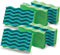Libman 1268 Cleaning, 2.75 x 4.5 x 1, Green 6 Each Sponge, 2.75x4.5x1, 6 Each