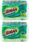 Libman 1268 Cleaning, 2.75 x 4.5 x 1, Green 6 Each Sponge, 2.75x4.5x1, 6 Each