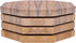 Marbco Sandstone Water Absorbent Hand Crafted Octagon Coasters for Drinks- Set of 4 - 4 inches Wide Thirsty Stone bar/Drink Coasters Made from Real Solid Stone (Without Holder, Set of 4)