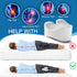 BCOZIN Knee Pillow for Sleeping, 100% Pure Memory Foam Between Leg Pillow for Back Pain Relief & Orthopedic Knee Pillow for Side Sleepers, Hip, Lower Back, and Sciatic Nerve Pain Relief, 1 Pcs