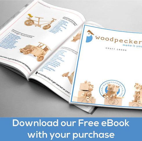 Wooden Scoopers 4-3/8 Inches Long, 15 Unfinished Small Wooden Scoops for Bath Salts, Mason Jars, Sensory Bins, Minerals, Candies, Sugar & Coffee, by Woodpeckers