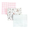Hudson Baby Unisex Baby Cotton Muslin Swaddle Blankets, Enchanted Forest 3-Pack, One Size