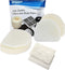HQRP 2-pack Foam & Felt Filter Kit Compatible with Shark Navigator NV100, NV100 26, NV105, NV106, UV300, UV300 26 Upright Vacuum Cleaner, Replacement parts XFF450, XFL100