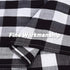 Black and White Buffalo Plaid Tie Up Valance Curtains, Buffalo Check Gingham Farmhouse Retro Adjustable Tie-Up Shades Window Treatment Kitchen Curtains for Cafe Bathroom Windows, 56 x 18", Black/White