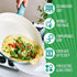 GreenLife Soft Grip Healthy Ceramic Nonstick 12" Frying Pan Skillet, PFAS-Free, Dishwasher Safe, Turquoise