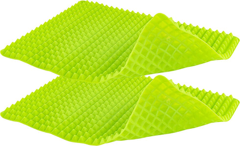 Southern Homewares Healthy Homewares Raised Silicone Baking Sheet Non-Stick Cooking Mat Oven Tray Liner Green Set of 2