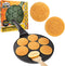 Kitty Friends Mini Pancake Pan - Make 7 Unique Flapjack Cat Designs, Nonstick Pan Cake Maker Griddle for Breakfast Kitten Fun & Easy Cleanup, Fun Animal Gift