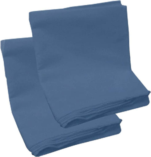 Dr. Cole Side Sleeper Pro Pillow Case - Exact Fit, Ultra Soft, Comfortable, Built in Zipper, Machine Washable, Fully Enclosed, Snug Fit, Durable, for Side Sleeping Memory Foam Pillow, Blue