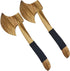 Adventure Awaits - 2-Pack - Wooden Toy Axe Hatchet - Handmade - Lightweight Wood Toy Hatchet Set for Outdoor Play