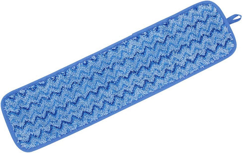 Rubbermaid Commercial Mop Head for Microfiber Mop, Single Sided 18 Inch Damp Room Mop Pad