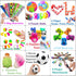 49 Pack Assortment Toys Party Favors for Kids 4-8-12,Birthday Party Gifts,Carnival Prizes,Christmas Stocking Stuffers,Treasure Box Chest,Classroom Rewards,Bulk Pinata Goodie Bag Fillers for Girls