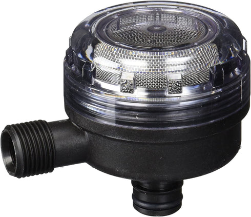 Flojet 01740014A 1/2" Pump Strainer, Black