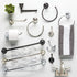 DELTA Cassidy Toilet Paper Holder, Polished Nickel, Bathroom Accessories, 79750-PN 3.63 x 8.38 x 2.5 Inches